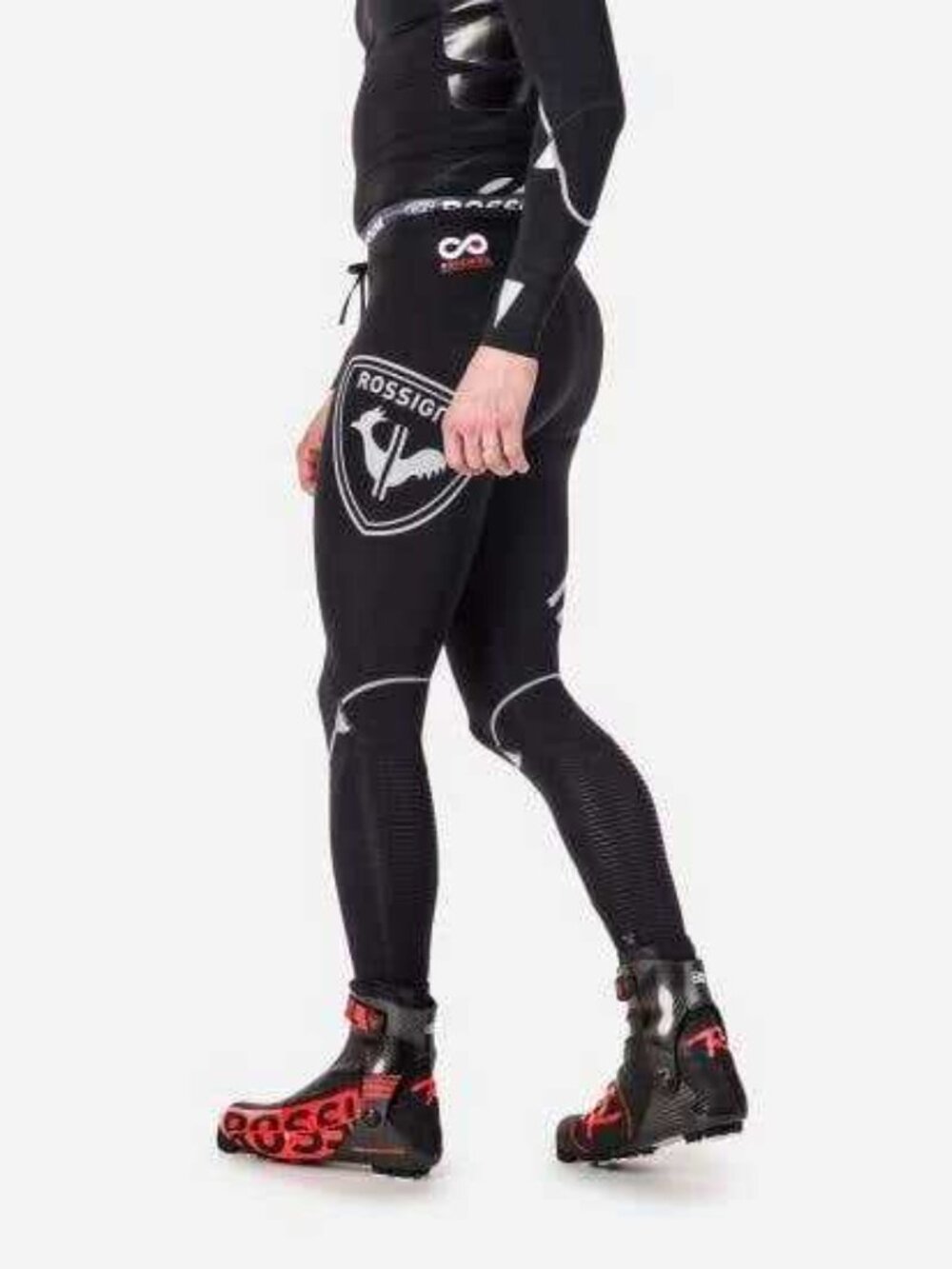 Men’s Rossignol Infini Compression Race Tights Cross Country Ski Apparel, Size S - Picture 3 of 6